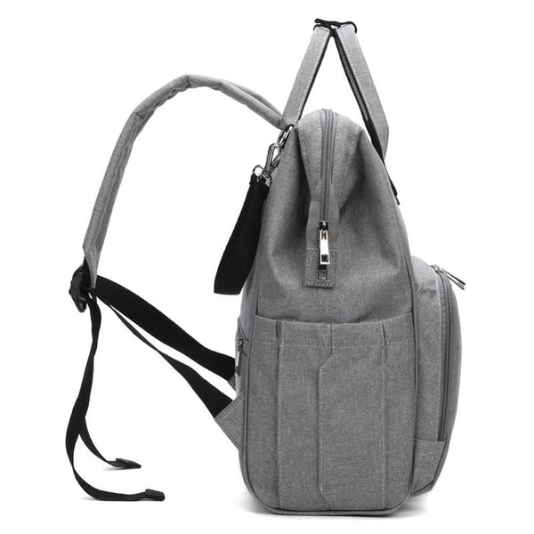 Citi Traveler Diaper Bag - Grey