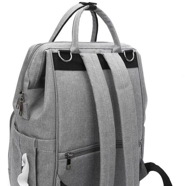 Citi Traveler Diaper Bag - Grey