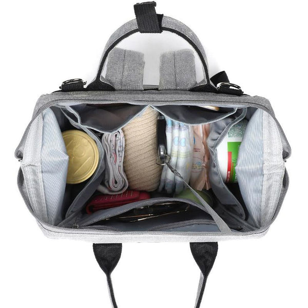 Citi Traveler Diaper Bag - Grey