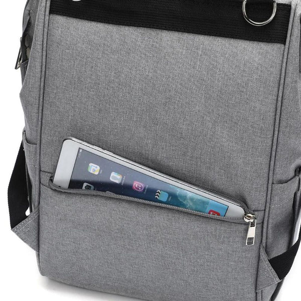 Citi Traveler Diaper Bag - Grey