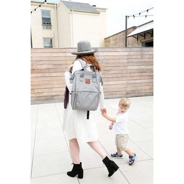 Citi Traveler Diaper Bag - Grey
