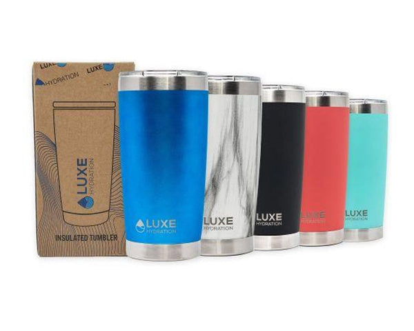 20oz Insulated Stainless Steel Tumbler - Gulf Blue